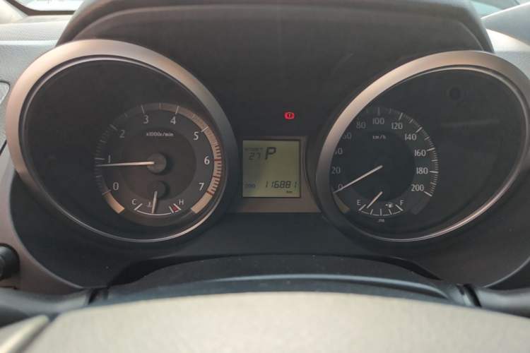 Used Toyota Prado 2016 2.7L Automatic Standard Edition Odometer Close Up