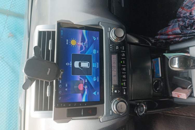 Used Toyota Prado 2016 2.7L Automatic Standard Edition Audio And AC Panel
