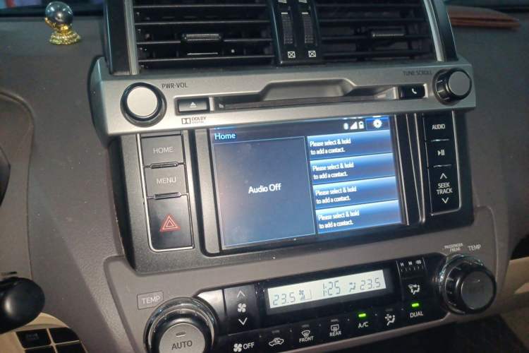 Used Toyota Prado  Audio And AC Panel