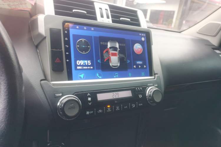 Used Toyota Prado 2016 2.7L Automatic Standard Edition Audio And AC Panel