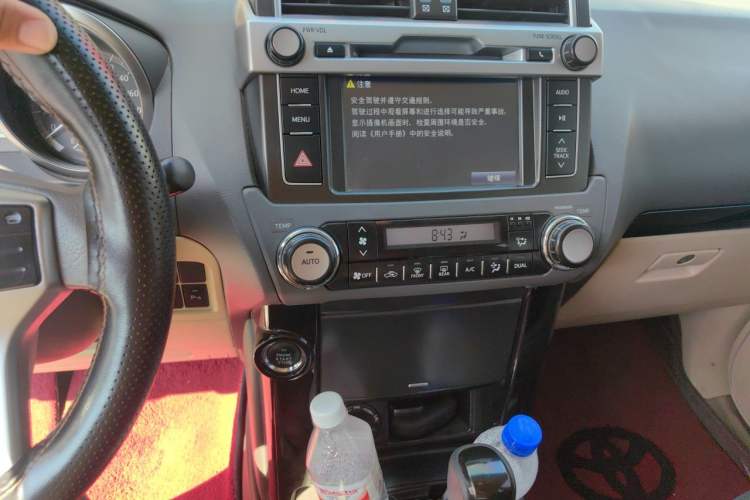 Used Toyota Prado 2016 2.7L Automatic Standard Edition Audio And AC Panel