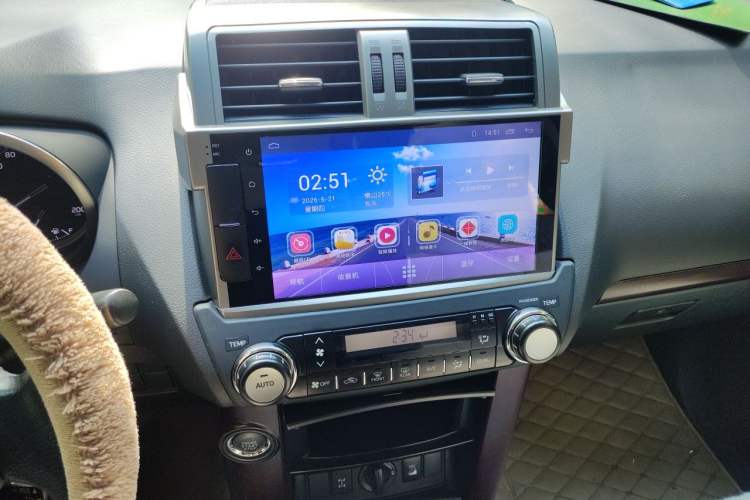 Used Toyota Prado 2016 3.5L Automatic TX-L Audio And AC Panel