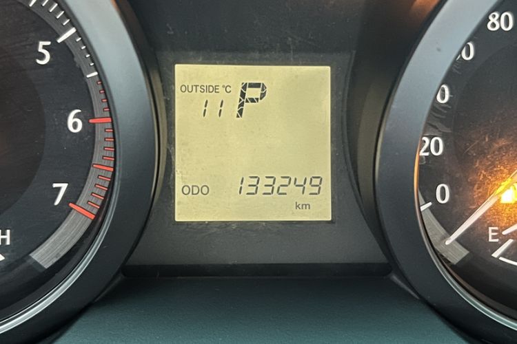 Used Toyota Prado 2016 2.7L Automatic Standard Edition Odometer Close Up