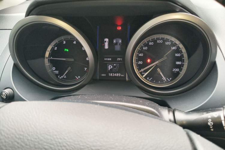 Used Toyota Prado 2016 3.5L Automatic TX Odometer Close Up