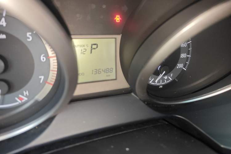 Used Toyota Prado 2016 2.7L Automatic Luxury Edition Odometer Close Up