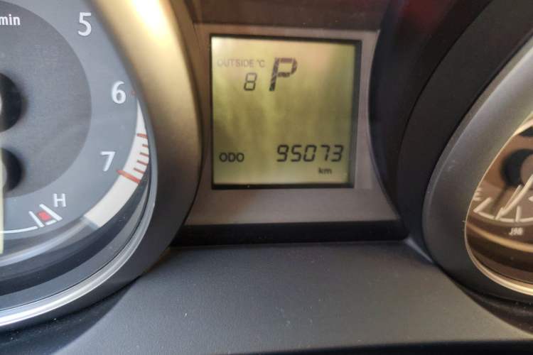 Used Toyota Prado 2016 2.7L Automatic Standard Edition Odometer Close Up