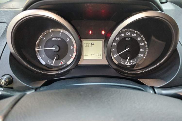 Used Toyota Prado 2016 2.7L Automatic Standard Edition Odometer Close Up