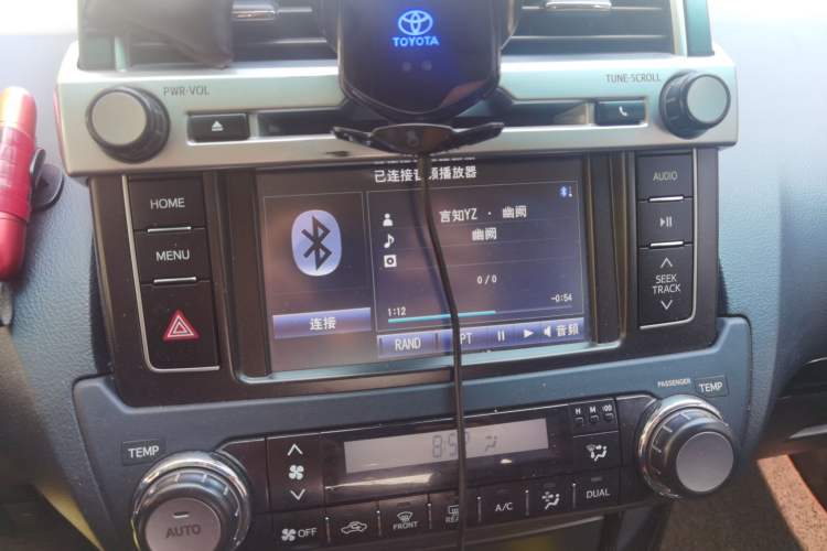 Used Toyota Prado 2016 2.7L Automatic Standard Edition Audio And AC Panel