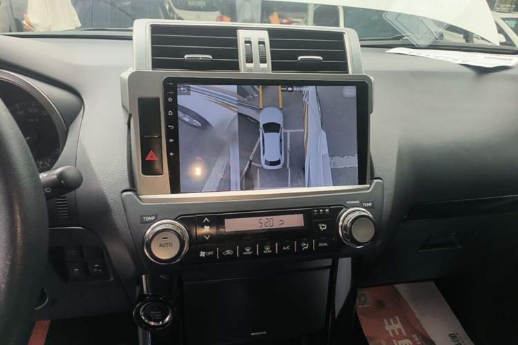 Used Toyota Prado 2016 2.7L Automatic Standard Edition Audio And AC Panel