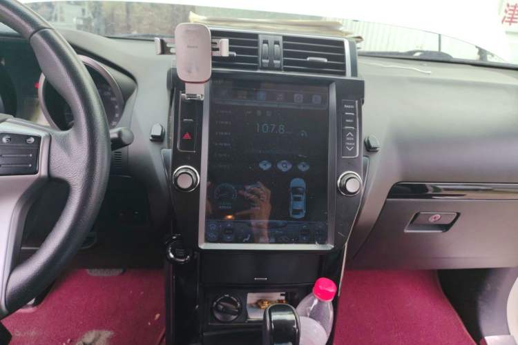 Used Toyota Prado 2016 2.7L Automatic Standard Edition Audio And AC Panel