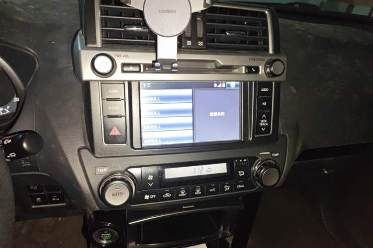 Used Toyota Prado 2016 2.7L Automatic Standard Edition Audio And AC Panel