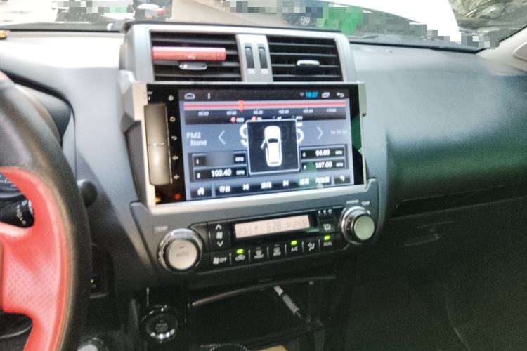 Used Toyota Prado 2016 2.7L Automatic Standard Edition Audio And AC Panel