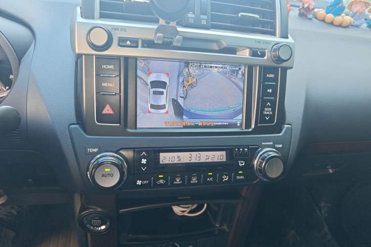 Used Toyota Prado 2016 3.5L Automatic TX-L Audio And AC Panel