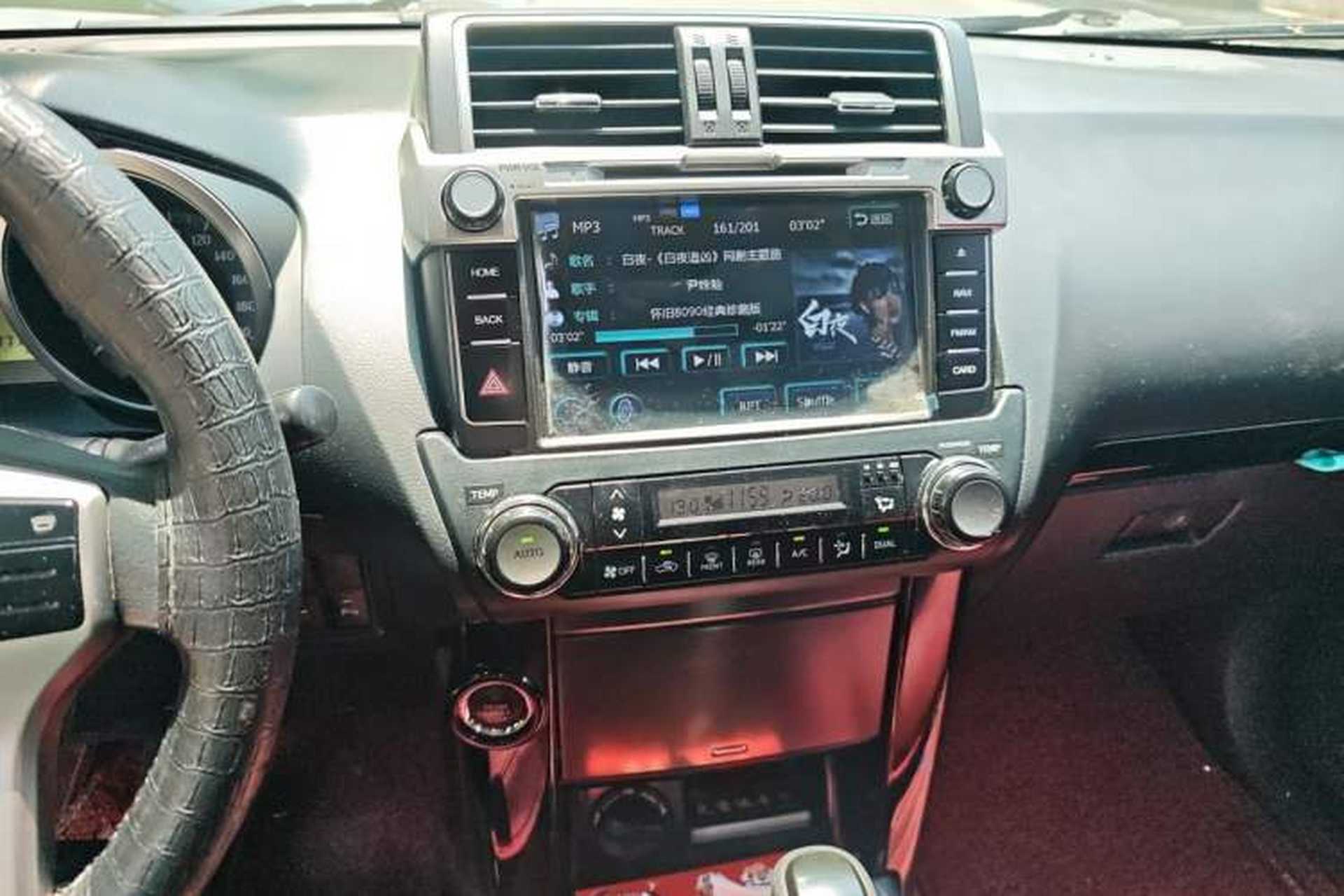 Used Toyota Prado 2016 2.7L Automatic Standard Edition Audio And AC Panel