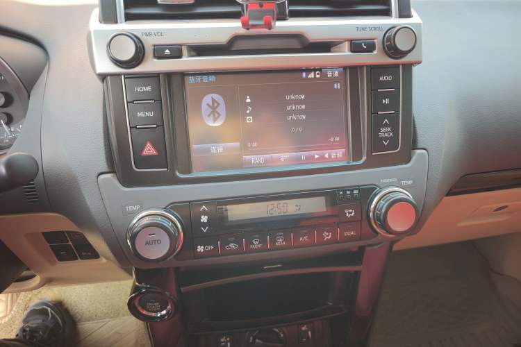 Used Toyota Prado 2016 2.7L Manual Transmission Audio And AC Panel