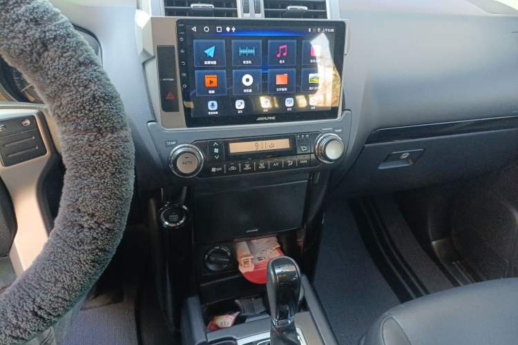 Used Toyota Prado 2016 2.7L Automatic Standard Edition Audio And AC Panel