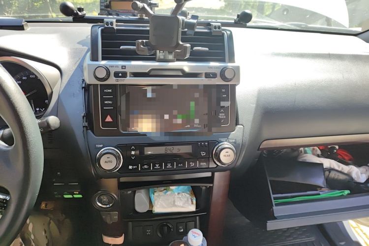 Used Toyota Prado 2016 3.5L Automatic TX-L NAVI Audio And AC Panel