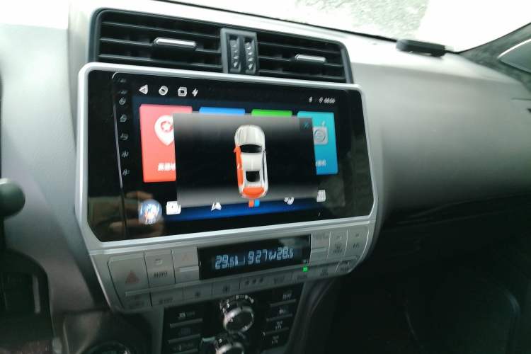 Used Toyota Prado 2016 3.5L Automatic TX-L Audio And AC Panel