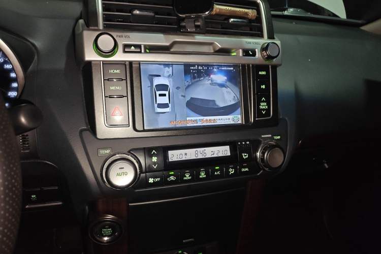 Used Toyota Prado 2016 3.5L Automatic TX-L Audio And AC Panel