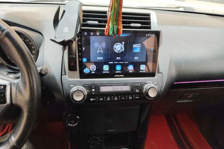 Used Toyota Prado 2016 2.7L Automatic Standard Edition Audio And AC Panel