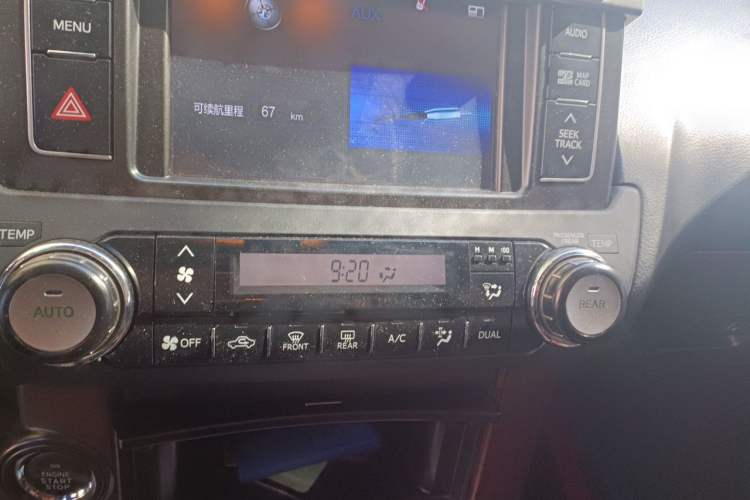 Used Toyota Prado 2016 3.5L Automatic TX-L NAVI Audio And AC Panel