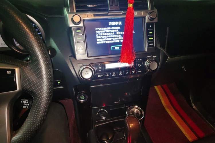 Used Toyota Prado 2016 2.7L Automatic Standard Edition Audio And AC Panel