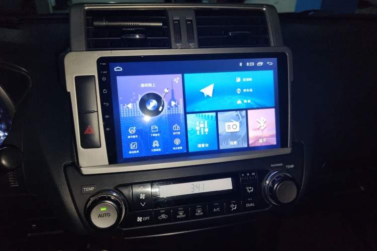 Used Toyota Prado 2016 3.5L Automatic TX-L Audio And AC Panel