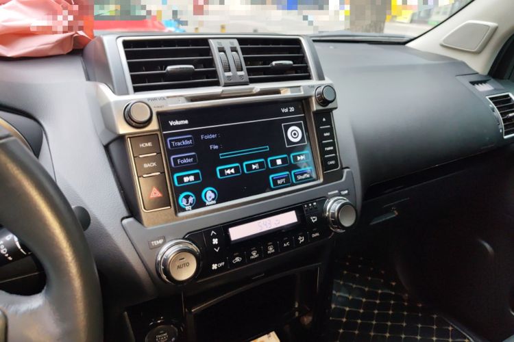 Used Toyota Prado 2016 2.7L Automatic Standard Edition Audio And AC Panel