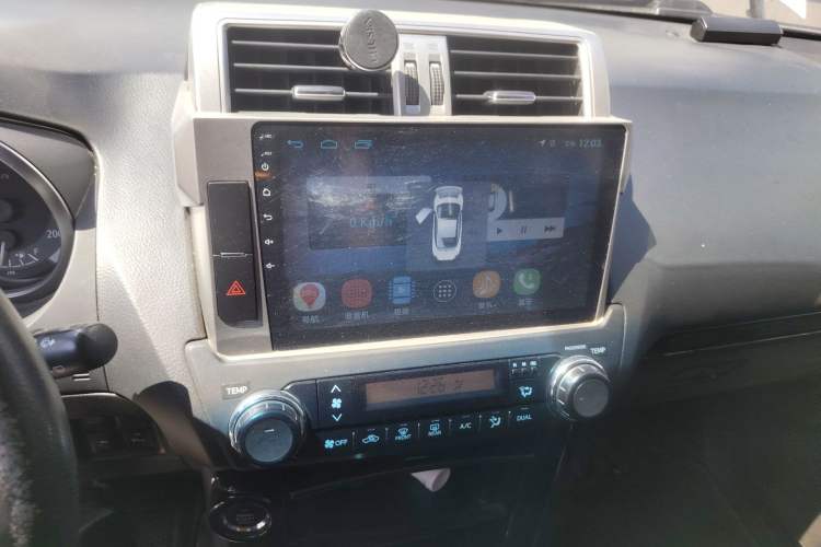 Used Toyota Prado 2016 2.7L Automatic Standard Edition Audio And AC Panel