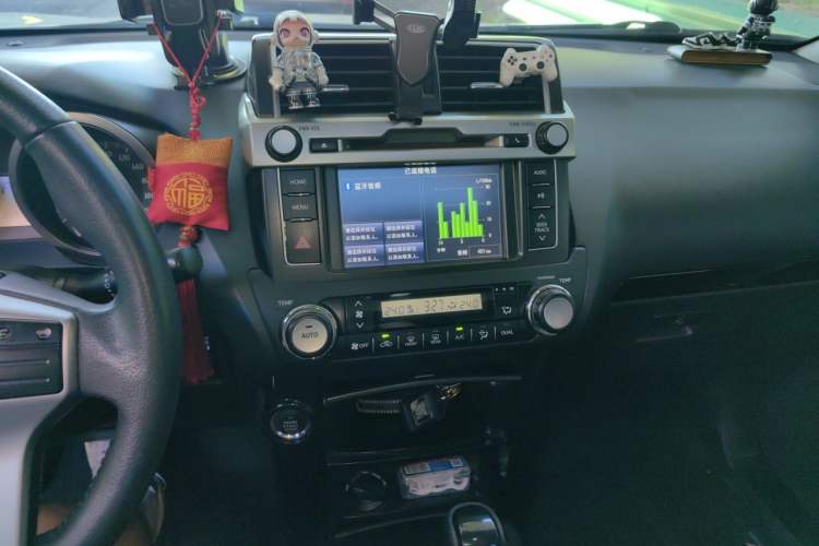 Used Toyota Prado 2016 2.7L Automatic Standard Edition Audio And AC Panel