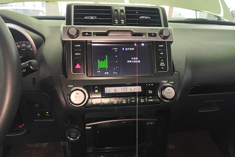 Used Toyota Prado 2016 2.7L Automatic Standard Edition Audio And AC Panel