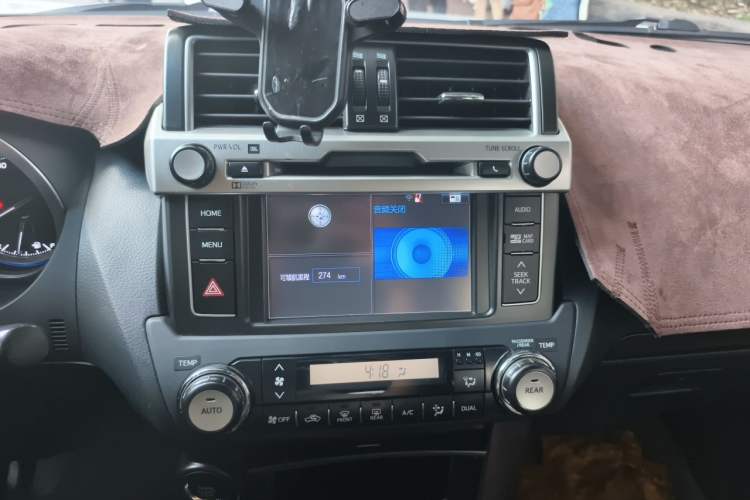 Used Toyota Prado 2016 3.5L Automatic TX-L NAVI Audio And AC Panel