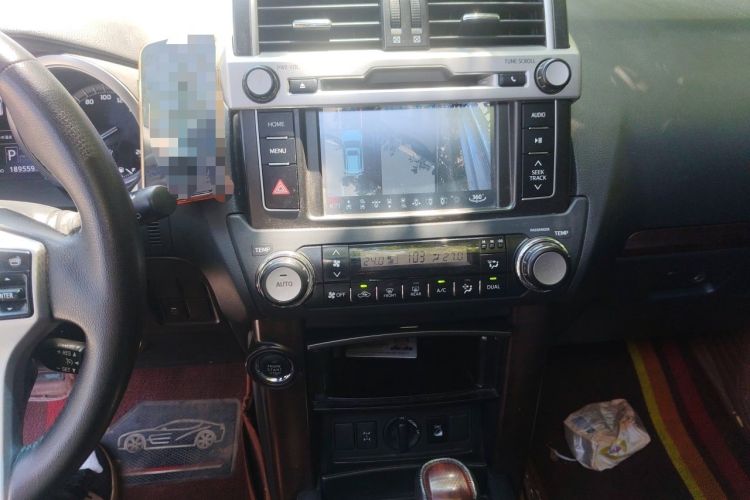 Used Toyota Prado 2016 3.5L Automatic TX-L Audio And AC Panel