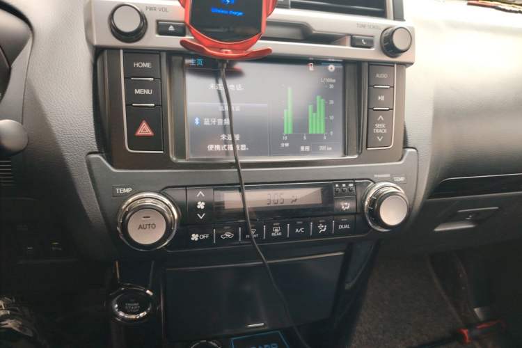 Used Toyota Prado 2016 2.7L Automatic Standard Edition Audio And AC Panel