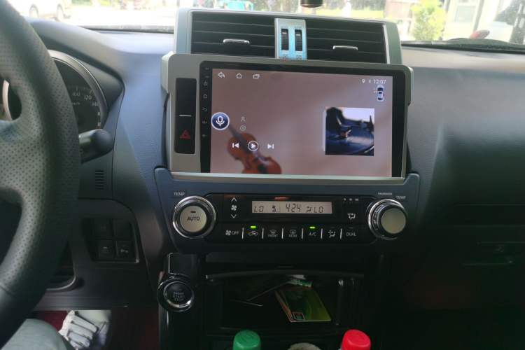 Used Toyota Prado 2016 2.7L Automatic Standard Edition Audio And AC Panel