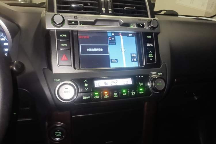 Used Toyota Prado 2016 3.5L Automatic TX-L NAVI Audio And AC Panel