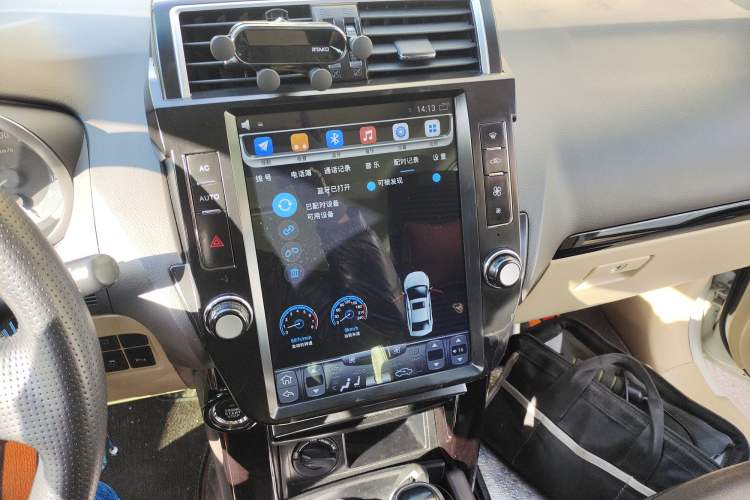 Used Toyota Prado 2016 2.7L Automatic Standard Edition Audio And AC Panel
