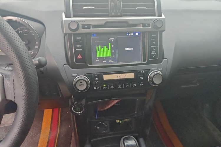 Used Toyota Prado 2016 2.7L Automatic Standard Edition Audio And AC Panel