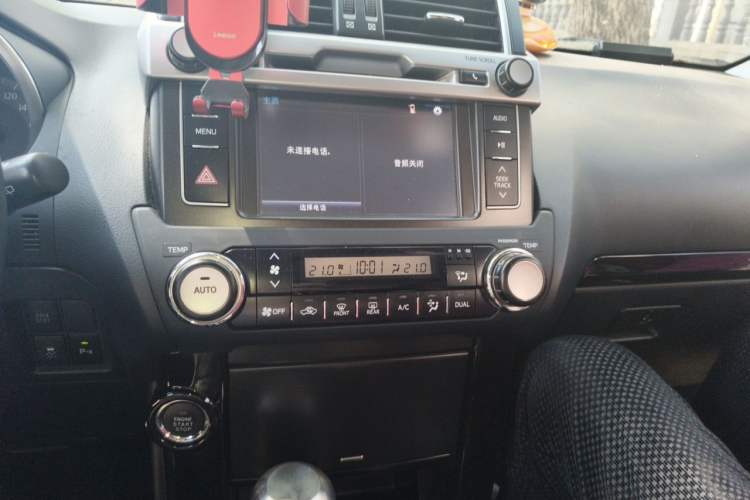 Used Toyota Prado 2016 2.7L Automatic Standard Edition Audio And AC Panel