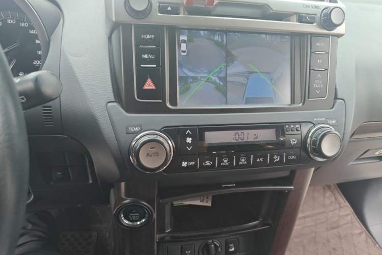 Used Toyota Prado 2016 3.5L Automatic TX-L Audio And AC Panel