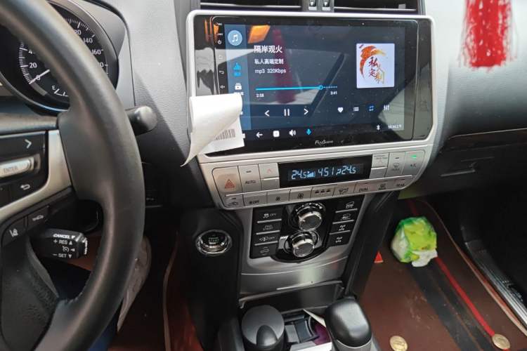 Used Toyota Prado 2016 2.7L Automatic Standard Edition Audio And AC Panel