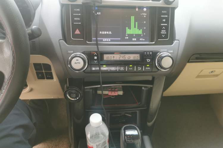 Used Toyota Prado 2016 2.7L Automatic Standard Edition Audio And AC Panel