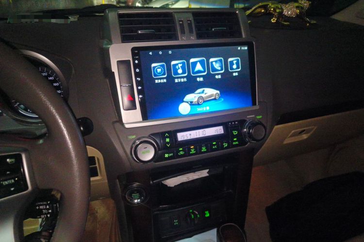 Used Toyota Prado 2016 3.5L Automatic TX-L Audio And AC Panel