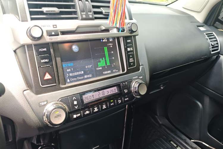Used Toyota Prado 2016 2.7L Automatic Standard Edition Audio And AC Panel