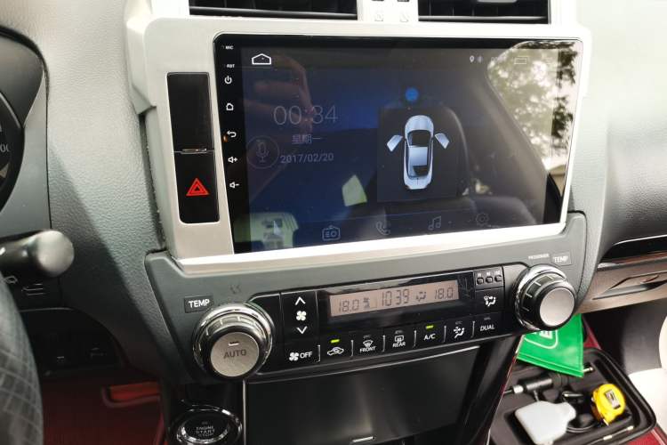Used Toyota Prado 2016 2.7L Automatic Standard Edition Audio And AC Panel