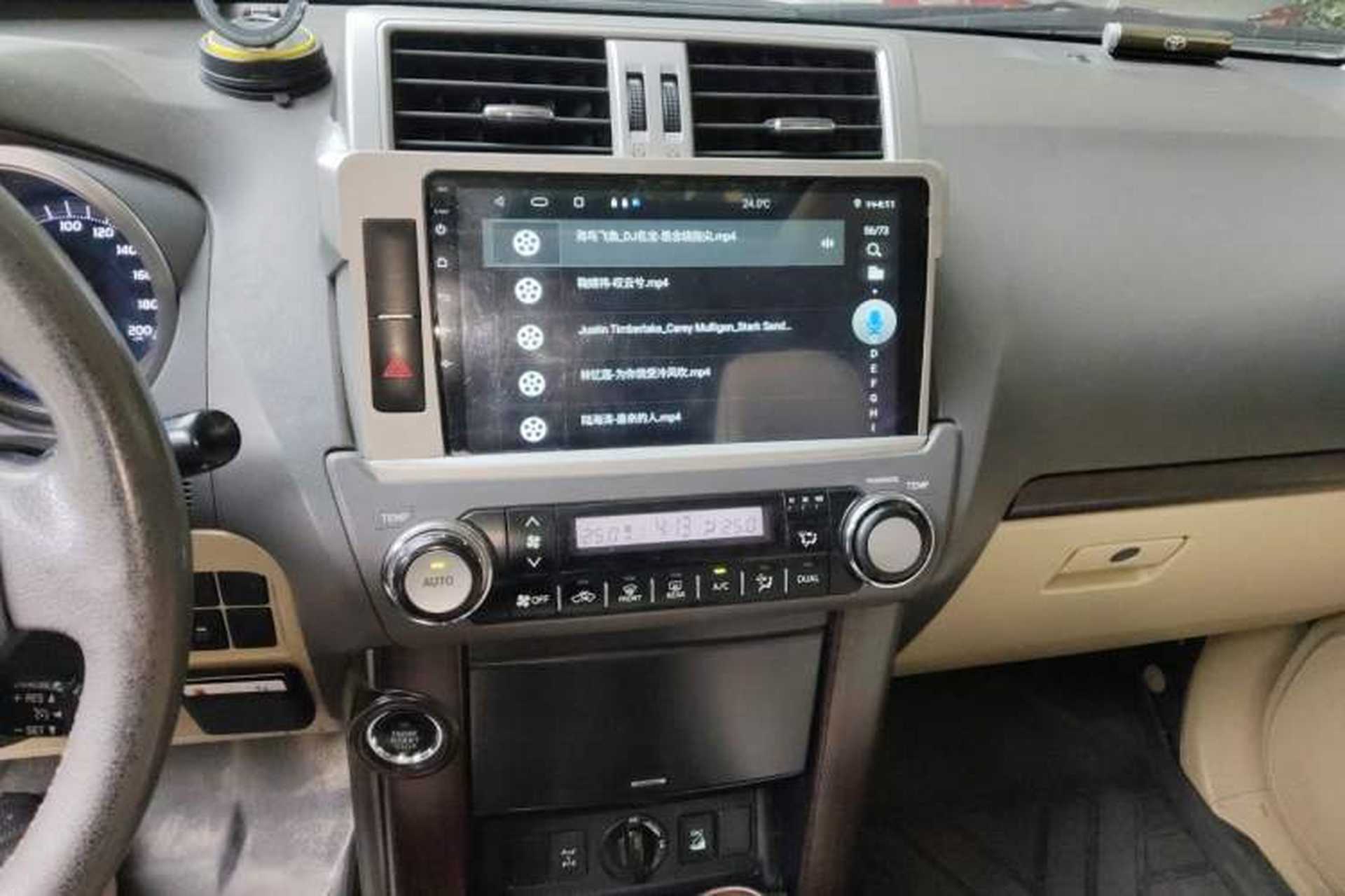 Used Toyota Prado 2016 3.5L Automatic TX-L Audio And AC Panel