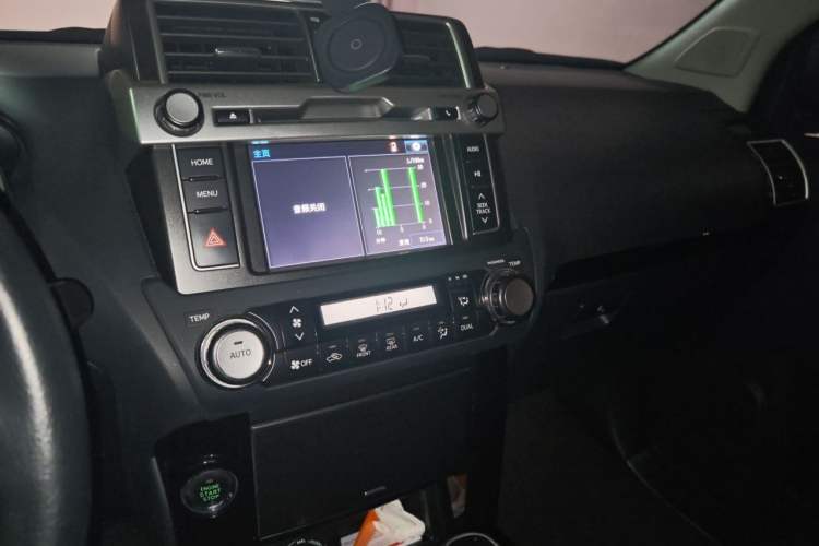 Used Toyota Prado 2016 2.7L Automatic Standard Edition Audio And AC Panel