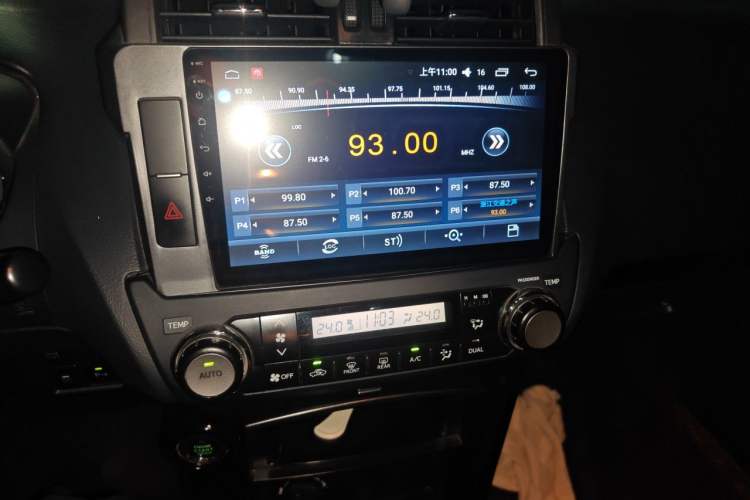 Used Toyota Prado 2016 2.7L Automatic Standard Edition Audio And AC Panel