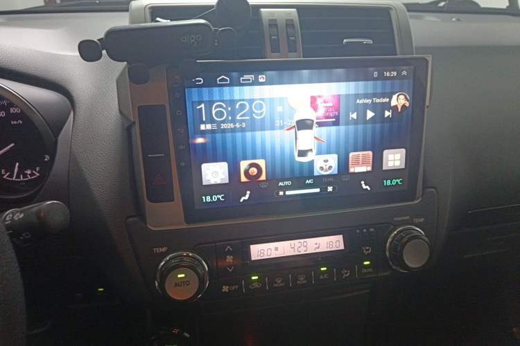 Used Toyota Prado 2016 2.7L Automatic Standard Edition Audio And AC Panel