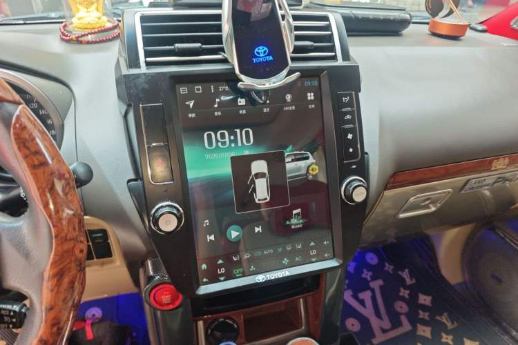 Used Toyota Prado  Audio And AC Panel